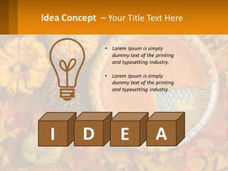 A Pie With A Piece Missing From It On A Table PowerPoint Template