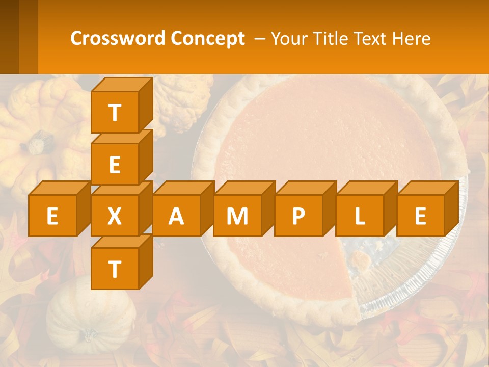 A Pie With A Piece Missing From It On A Table PowerPoint Template