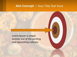 A Pie With A Piece Missing From It On A Table PowerPoint Template