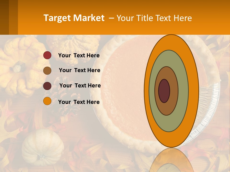 A Pie With A Piece Missing From It On A Table PowerPoint Template