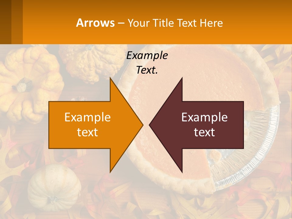 A Pie With A Piece Missing From It On A Table PowerPoint Template