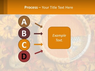 A Pie With A Piece Missing From It On A Table PowerPoint Template