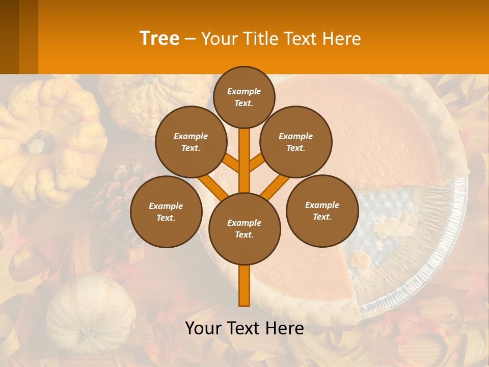 A Pie With A Piece Missing From It On A Table PowerPoint Template