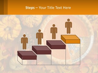 A Pie With A Piece Missing From It On A Table PowerPoint Template