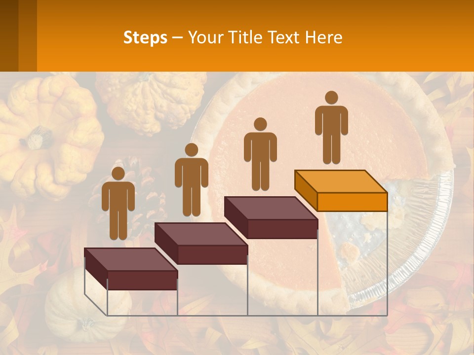 A Pie With A Piece Missing From It On A Table PowerPoint Template