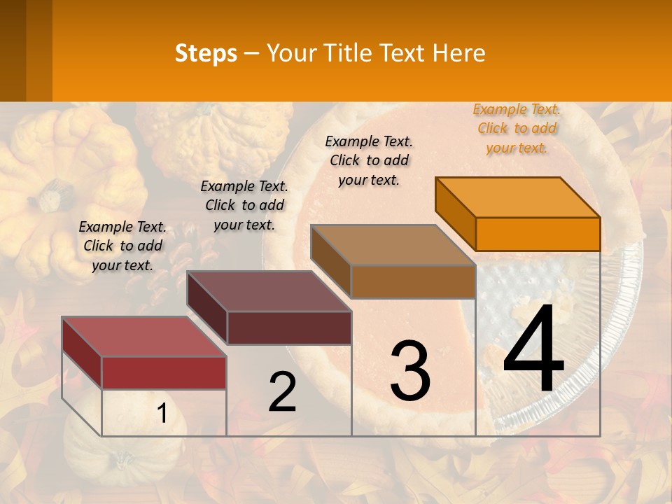 A Pie With A Piece Missing From It On A Table PowerPoint Template