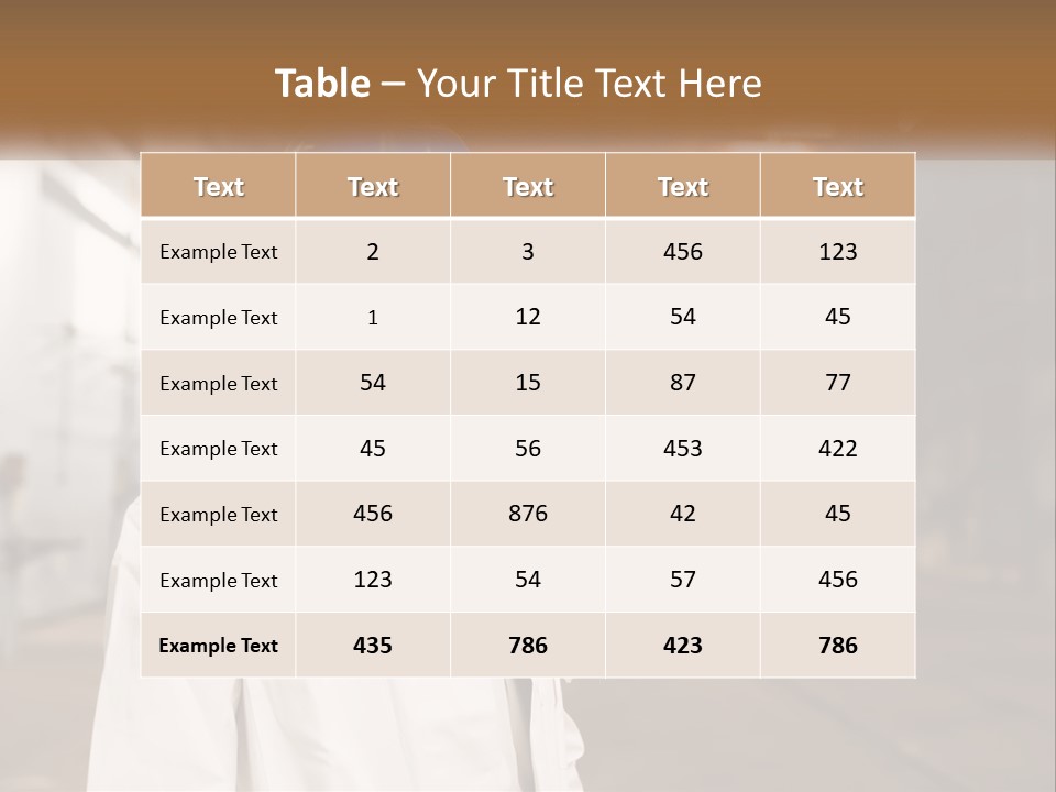 A Woman Wearing A Hard Hat And Glasses PowerPoint Template