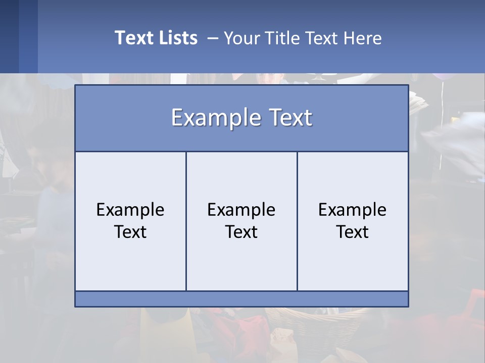 A Group Of Children In A Room With Balloons PowerPoint Template