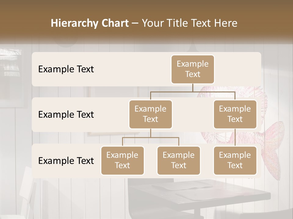 A Picture Of A Fish On A Wall PowerPoint Template