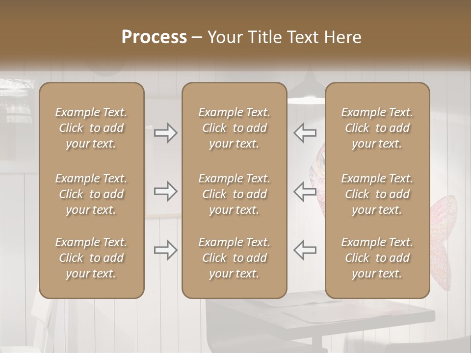 A Picture Of A Fish On A Wall PowerPoint Template