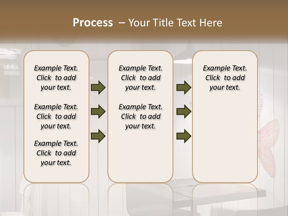 A Picture Of A Fish On A Wall PowerPoint Template