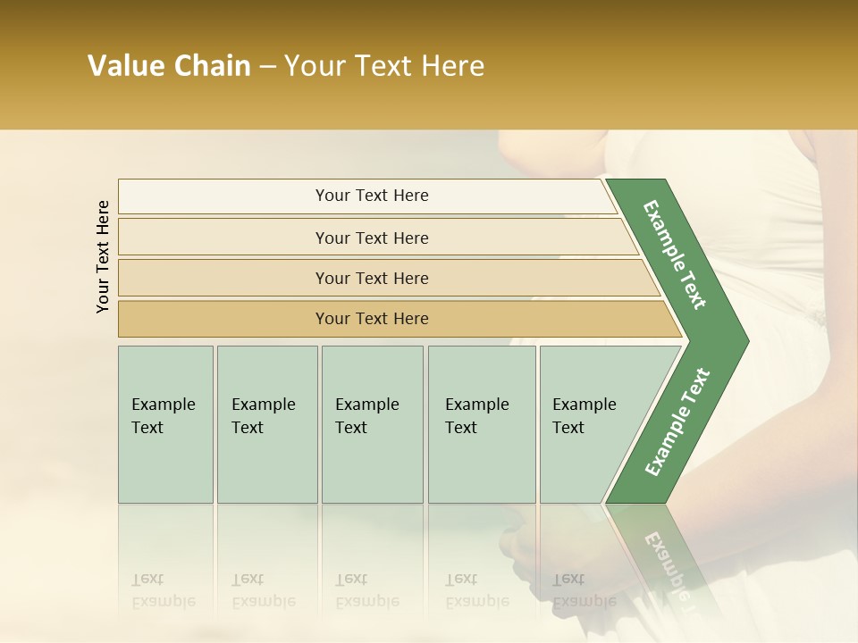 A Pregnant Woman Standing In Front Of A Body Of Water PowerPoint Template