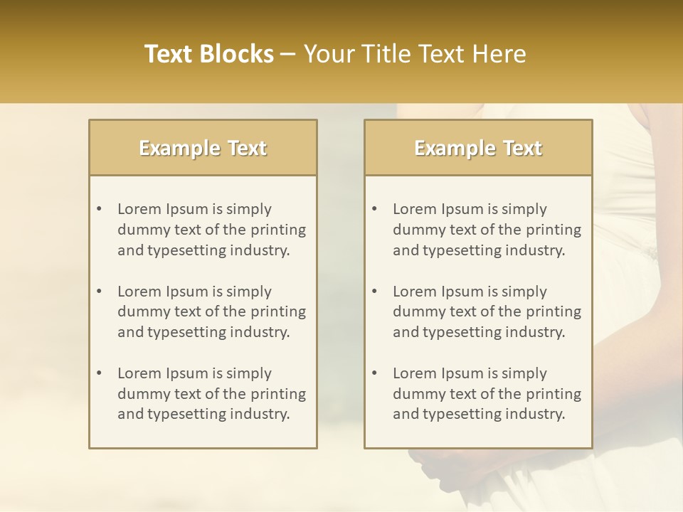 A Pregnant Woman Standing In Front Of A Body Of Water PowerPoint Template