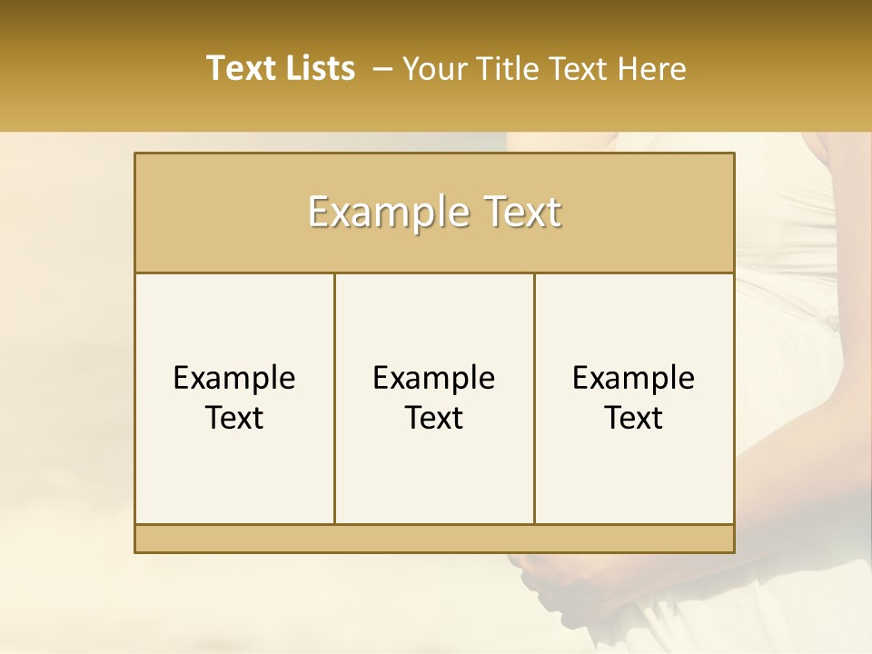 A Pregnant Woman Standing In Front Of A Body Of Water PowerPoint Template