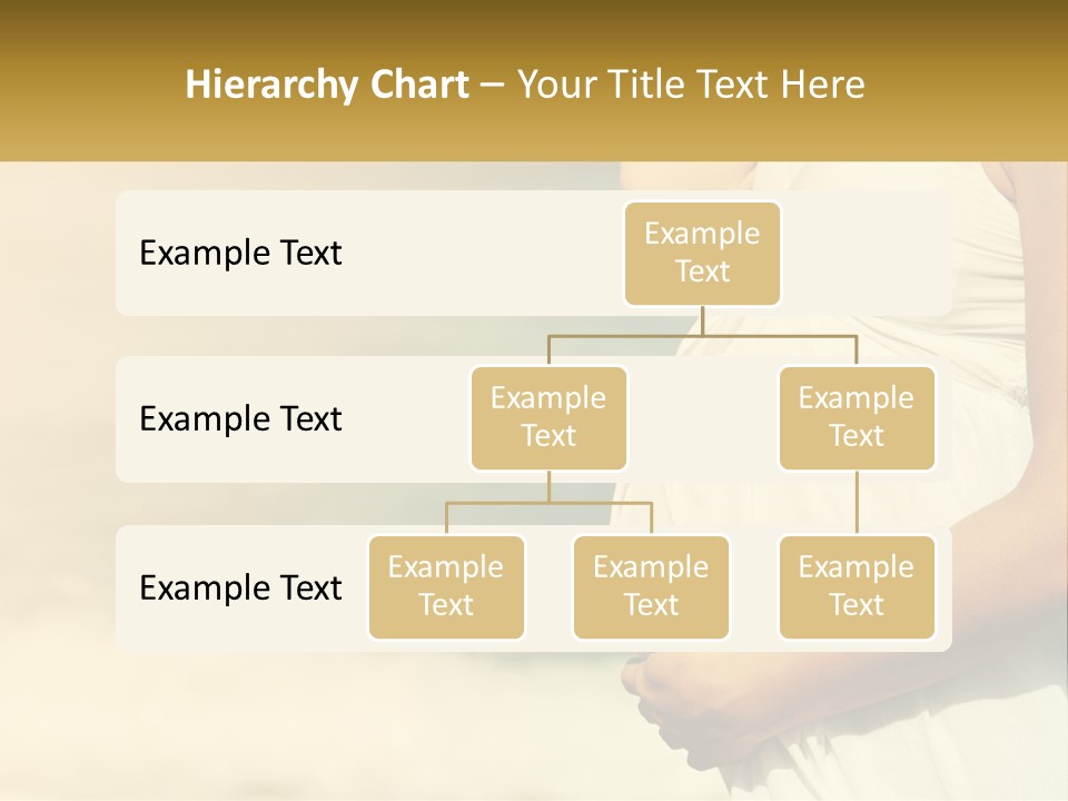 A Pregnant Woman Standing In Front Of A Body Of Water PowerPoint Template