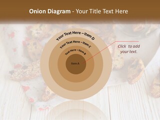 A Bunch Of Food On A White Table PowerPoint Template
