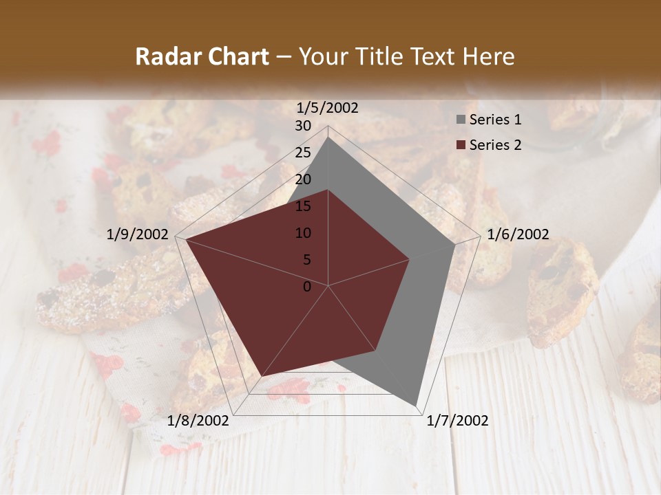 A Bunch Of Food On A White Table PowerPoint Template