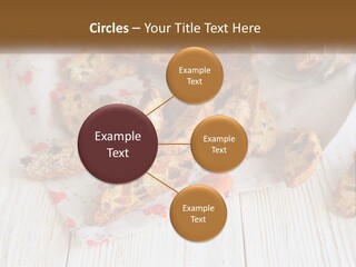 A Bunch Of Food On A White Table PowerPoint Template