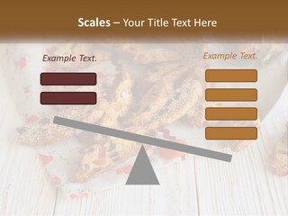 A Bunch Of Food On A White Table PowerPoint Template