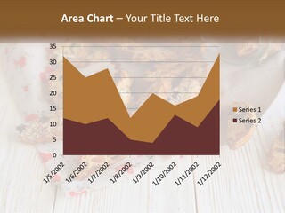 A Bunch Of Food On A White Table PowerPoint Template
