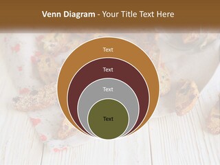 A Bunch Of Food On A White Table PowerPoint Template