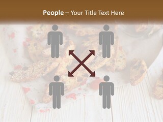 A Bunch Of Food On A White Table PowerPoint Template