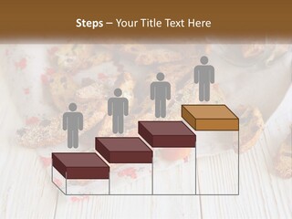 A Bunch Of Food On A White Table PowerPoint Template