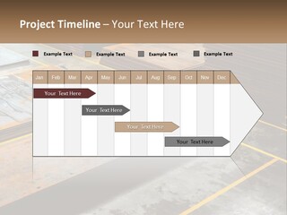 A Room Filled With Lots Of Wooden Boards PowerPoint Template