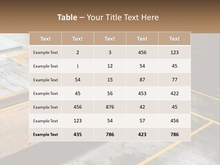 A Room Filled With Lots Of Wooden Boards PowerPoint Template