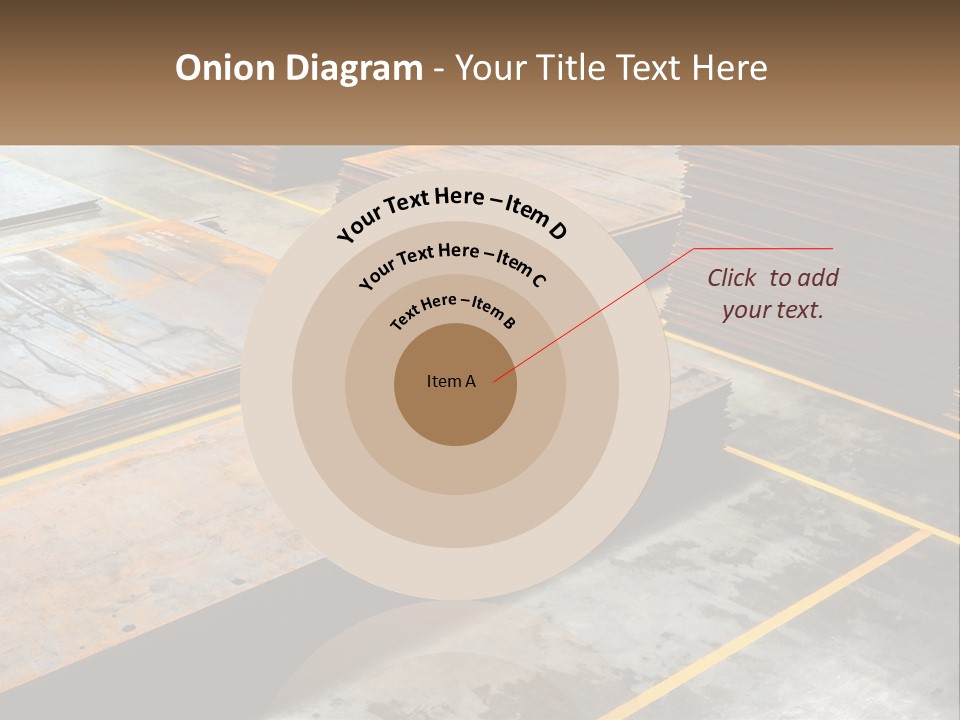 A Room Filled With Lots Of Wooden Boards PowerPoint Template
