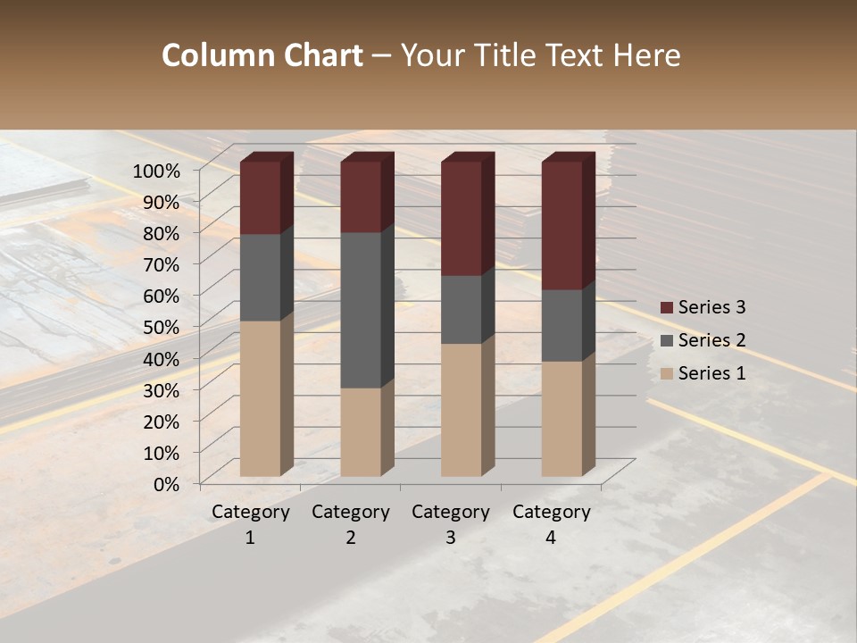 A Room Filled With Lots Of Wooden Boards PowerPoint Template