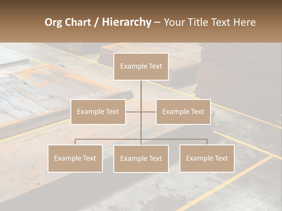 A Room Filled With Lots Of Wooden Boards PowerPoint Template