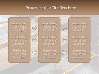 A Room Filled With Lots Of Wooden Boards PowerPoint Template