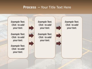 A Room Filled With Lots Of Wooden Boards PowerPoint Template