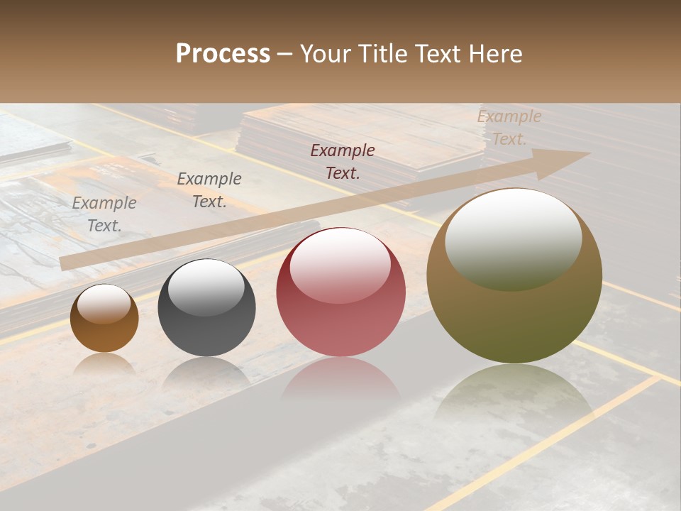 A Room Filled With Lots Of Wooden Boards PowerPoint Template