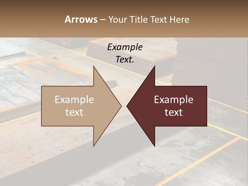 A Room Filled With Lots Of Wooden Boards PowerPoint Template