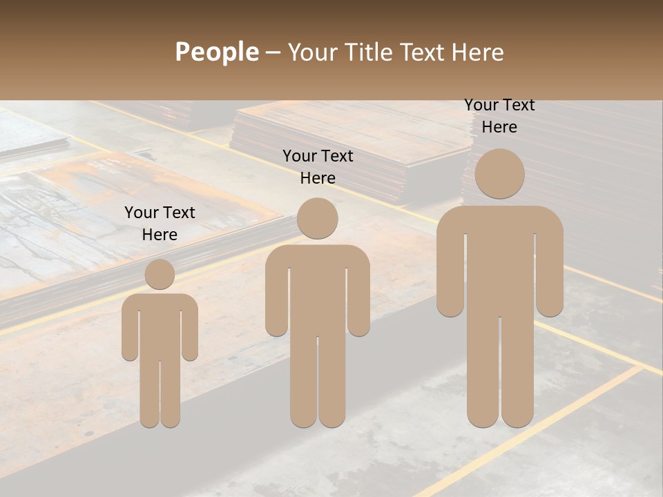 A Room Filled With Lots Of Wooden Boards PowerPoint Template