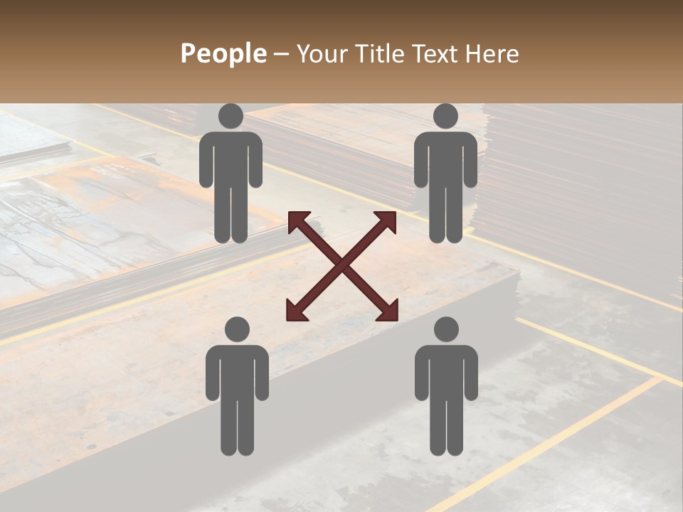 A Room Filled With Lots Of Wooden Boards PowerPoint Template