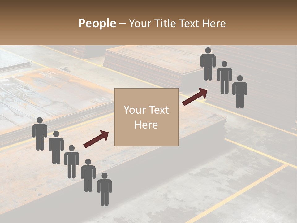 A Room Filled With Lots Of Wooden Boards PowerPoint Template