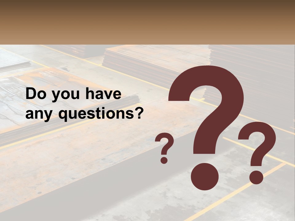 A Room Filled With Lots Of Wooden Boards PowerPoint Template