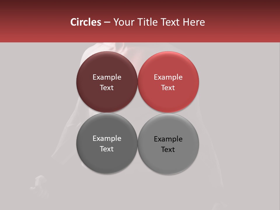 A Man Holding A Sign With A Red Light On His Chest PowerPoint Template