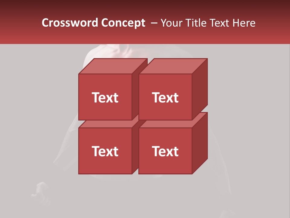 A Man Holding A Sign With A Red Light On His Chest PowerPoint Template