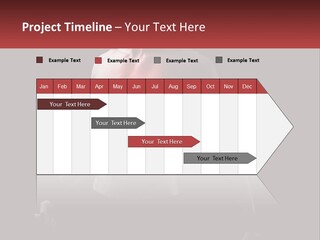 A Man Holding A Sign With A Red Light On His Chest PowerPoint Template