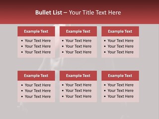 A Man Holding A Sign With A Red Light On His Chest PowerPoint Template