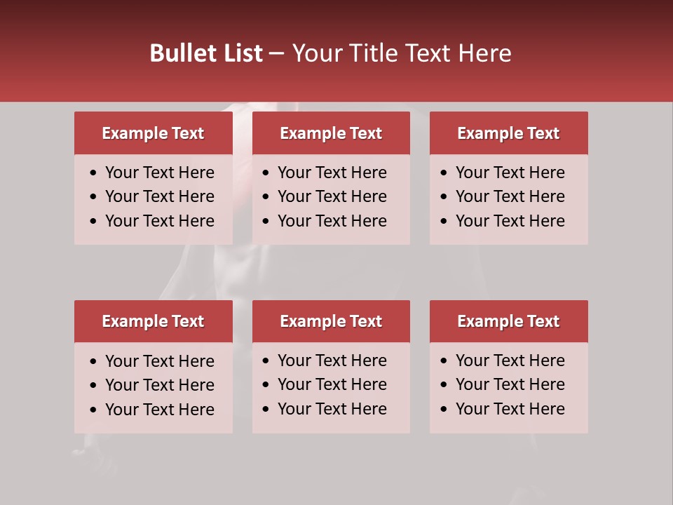 A Man Holding A Sign With A Red Light On His Chest PowerPoint Template