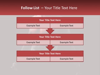 A Man Holding A Sign With A Red Light On His Chest PowerPoint Template