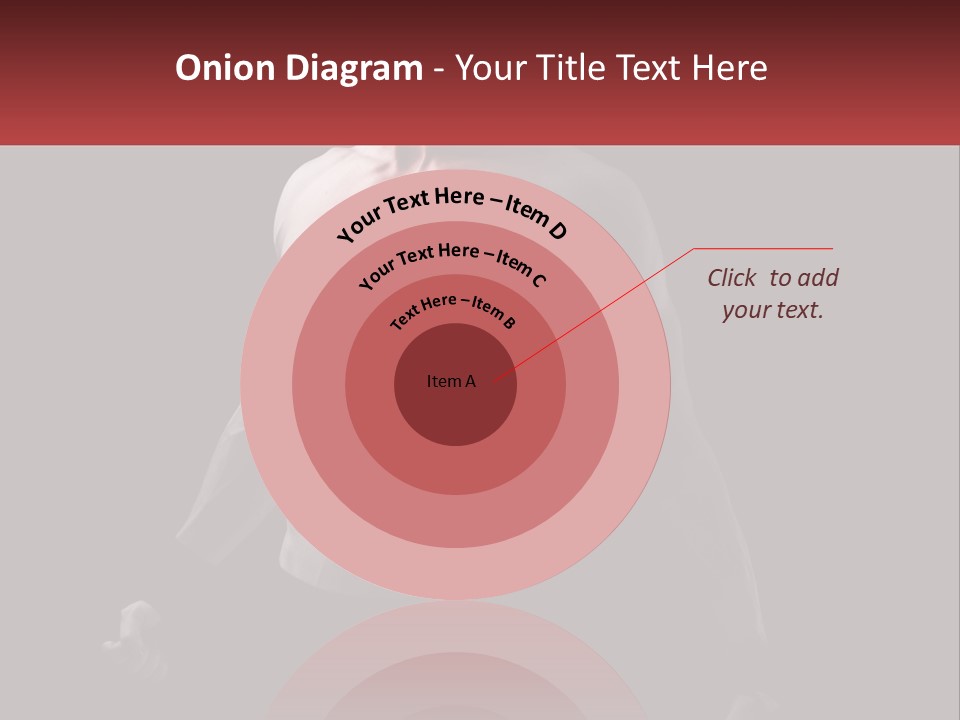 A Man Holding A Sign With A Red Light On His Chest PowerPoint Template
