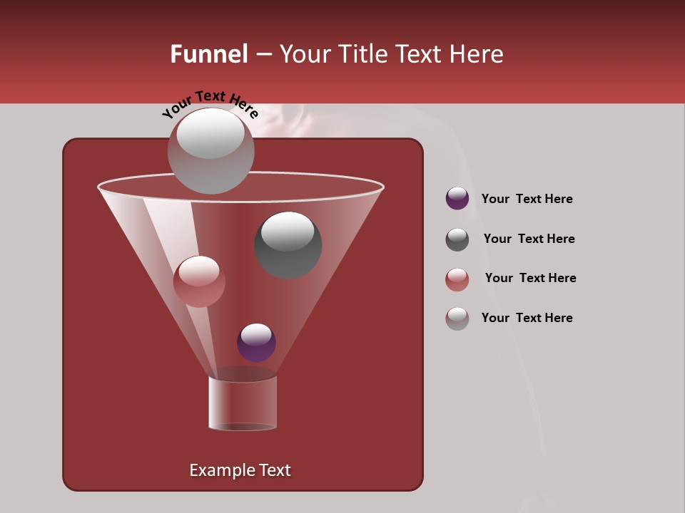 A Man Holding A Sign With A Red Light On His Chest PowerPoint Template