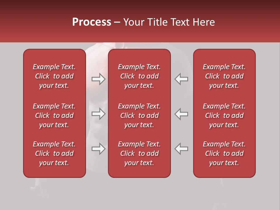 A Man Holding A Sign With A Red Light On His Chest PowerPoint Template