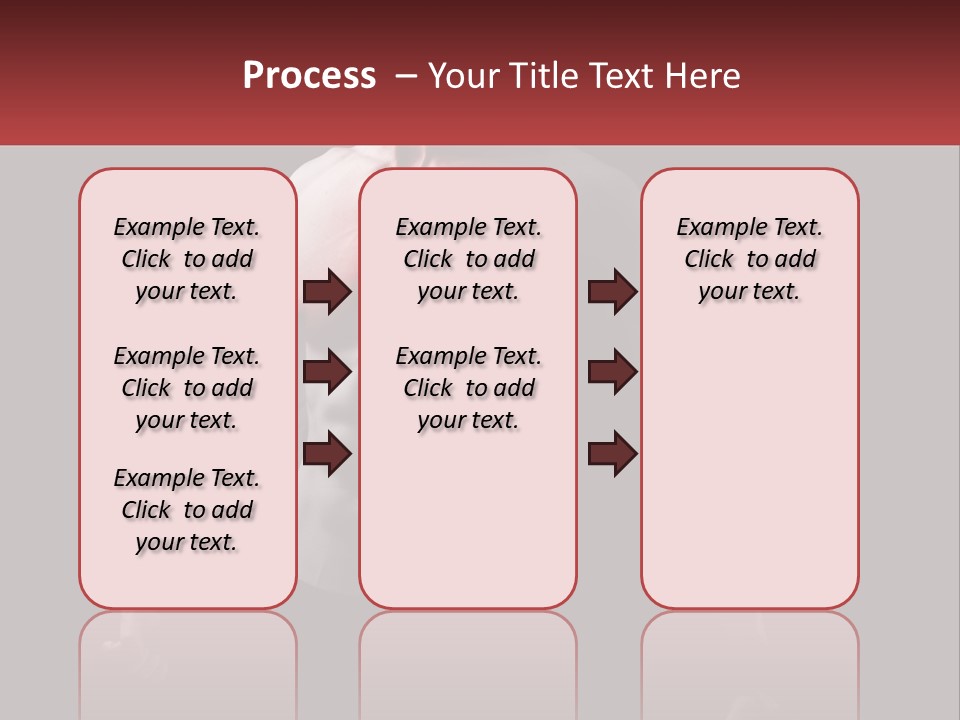 A Man Holding A Sign With A Red Light On His Chest PowerPoint Template